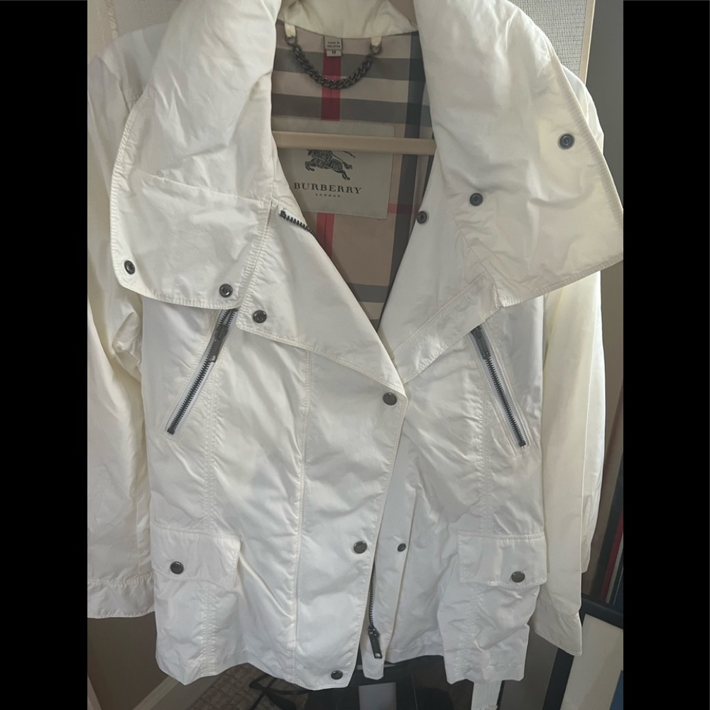 Burberry rain jacket